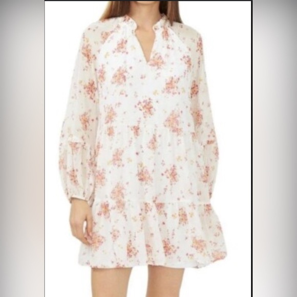 Vince Camuto Tiered Floral Dress - Picture 1 of 5